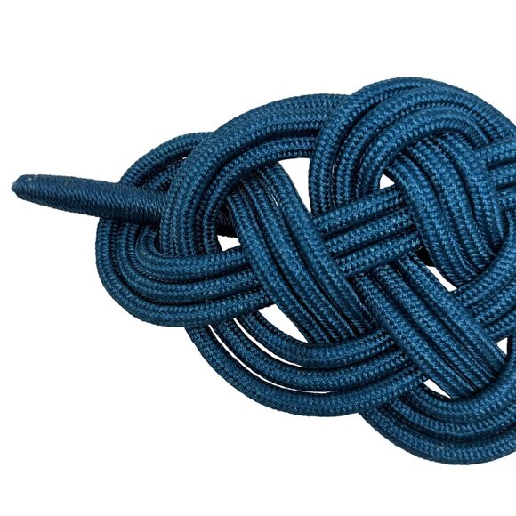 Handmade Blue Celtic Knot Hair Clip Stick Braid Plait Barrette Accessory Oversiz - Picture 4 of 5